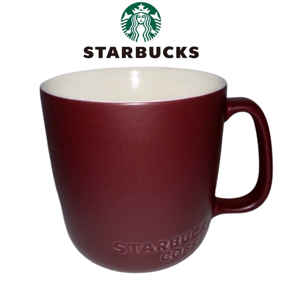 NEW Starbucks 16oz Collectable 2010 Embossed Mug - Picture 1 of 3